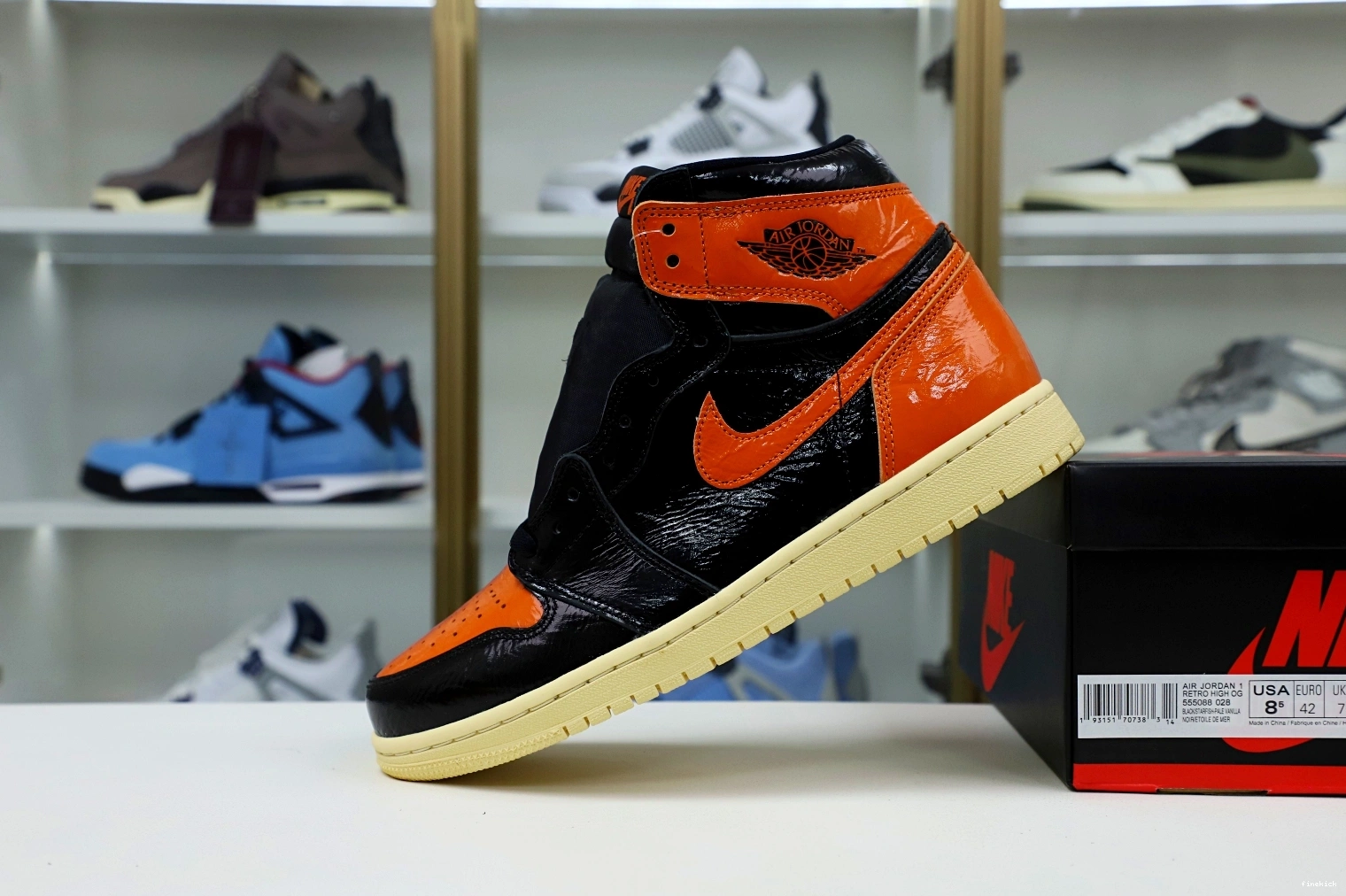 3.0' BACKBOARD AIR JORDAN 'SHATTERED OG HIGH RETRO 1 0825